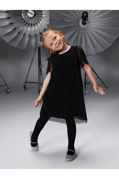 LC Waikiki Trendy Picks from Kübra Butik: Girls' Dress with a Round Neckline ...
