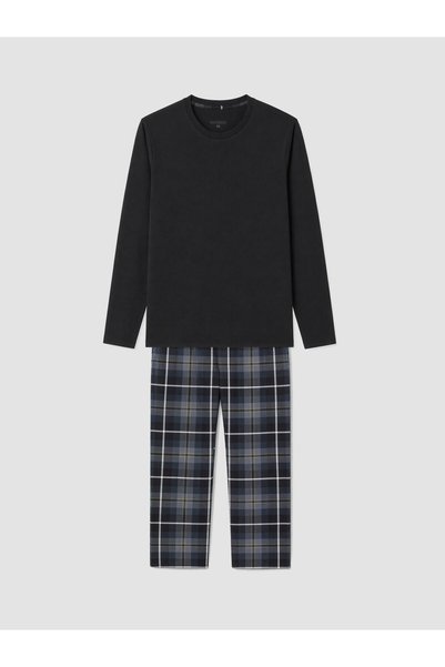 LC Waikiki Trendy Picks from Kübra Butik: Embroidered Men's Pajama Set