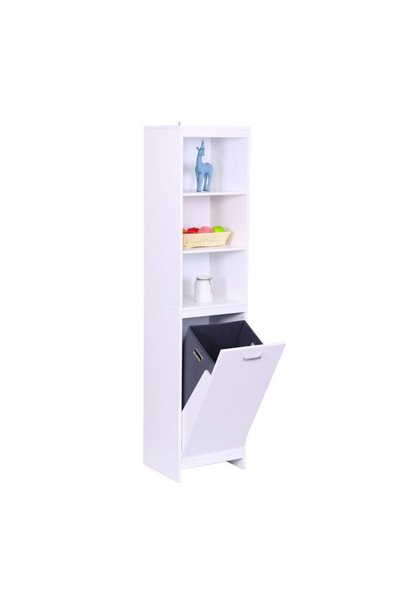 Relaxdays Dulap pentru rufe cu geantă de rufe de 44 L