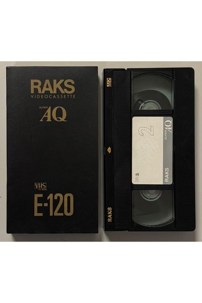 RAKS MÜZİK YAPIM Raks VHS E-120 Cassette (Recordable)