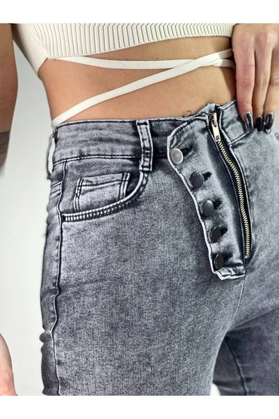 DENİKK TREND تصميم خاص، جينز مرن فائق الليكرا، قصة ساق ضيقة، ساق ضيقة