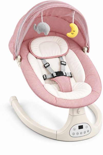 Gogoya Electric Baby Swing with Bluetooth, 5 Speeds, 3 Timers, Remote Control...