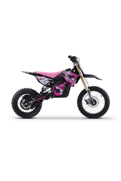 TEA Sports Motocicletă electrică de motocross pentru copii, 1.600 W, FALCON, roz