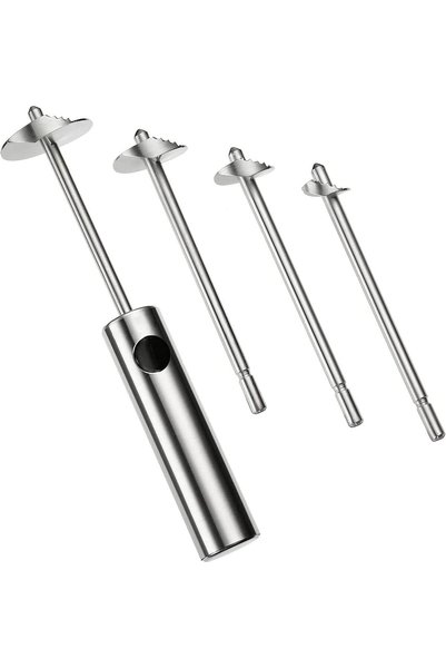 Generic Stainless Steel Vegetable Drill,Fruit Corer and Veggie Spiralizer,Rot...