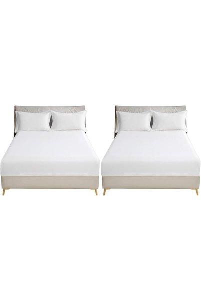 Generic DONETELLA Bedding Fitted Sheet - Fits 180x200 Cm Bed For King Bed 3 P...