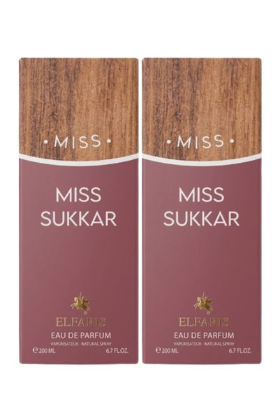 ELFARIS 2 قطعة من عطر « Miss Sukkar » سعة 100 مل