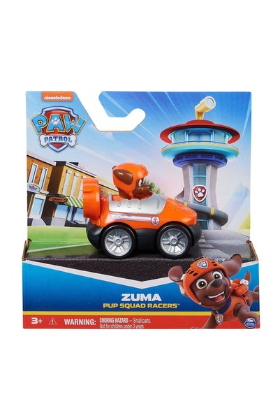 PAW PATROL PUP SQUAD RACERS VEHICLE WITH ZUMA FIGURE
