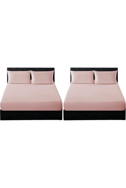 Generic DONETELLA Bedding Fitted Sheet - Fits 180x200 Cm For King Bed - 3 Pcs...