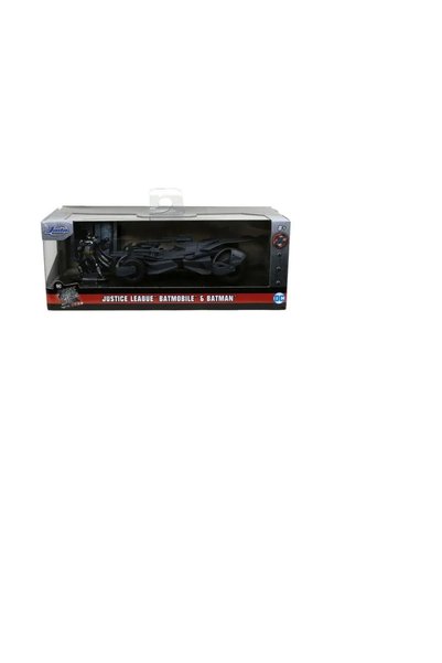 Jada Toys JADA DC JUSTICE LEAGUE SET FIGURINA BATMAN SI MASINUTA METALICA BAT...