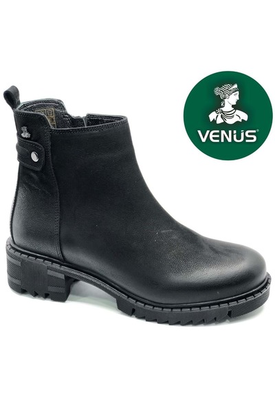 Venüs Limira Genuine Leather Non-Slip Sole Orthopedic Women's Boots