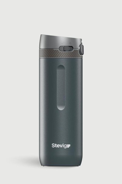 Stevig 4 Action Trigger-Control Steel Thermos 500 ml Dark Navy St-227