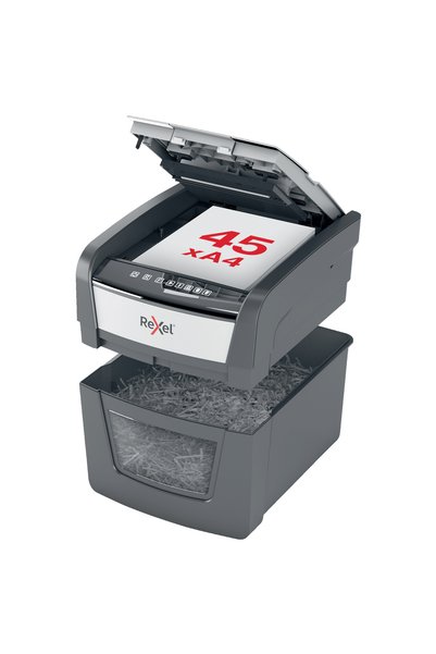 Rexel Αυτόματος Καταστροφέας Εγγράφων Optimum 45X P4 Εγκάρσιας Κοπής 45 Φύλλων