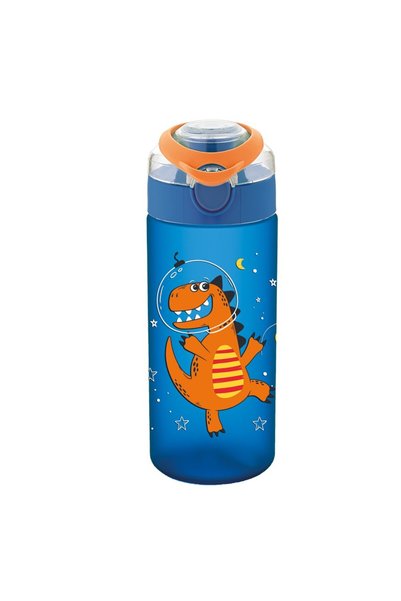Noki Sticlă de apă pentru copii TRITAN, cu atingere moale, 500 ml, cu deschid...