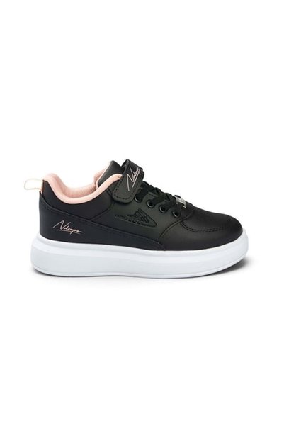 moda ayakkabım Pantofi sport pentru fete Ndrops 120 Syah White Skin