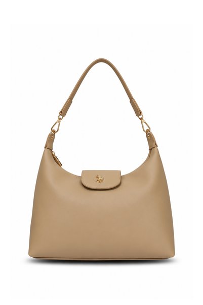 U.S. Polo Assn. K.Beige Women's Shoulder Bag Us26575