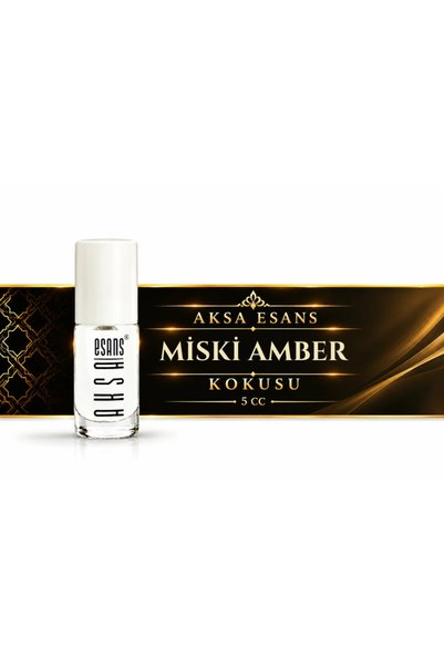 AKSA ESANS Miski Amber Kokusu - 5 Cc Alkolsüz Parfüm - Alkolsüz E