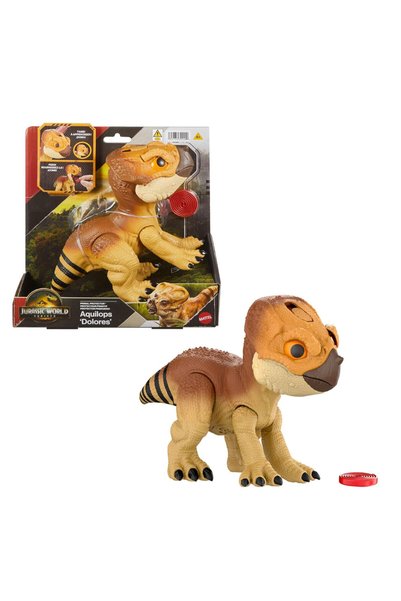 JURASSIC WORLD Interactive Aquilops Figure