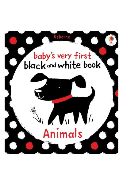 Usborne Prima carte alb-negru a bebelușului: Animals