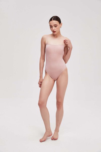 menta One-Piece Swimsuit With Straps