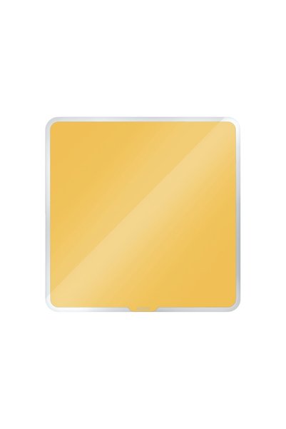Leitz Magnetic Glass Board 45 x 45 cm Amber Yellow COSY