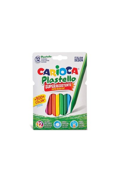 carioca Creioane plastificate Plastello, set de 12