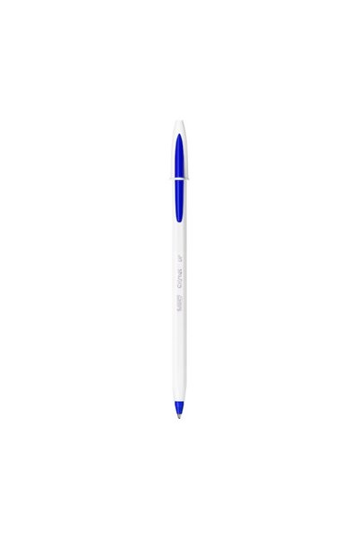 Bic Pix cu bilă de unică folosință Cristal Up Medium, albastru