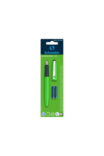 SCHNEIDER Pix ondulat 1 buc/blister, culoare verde