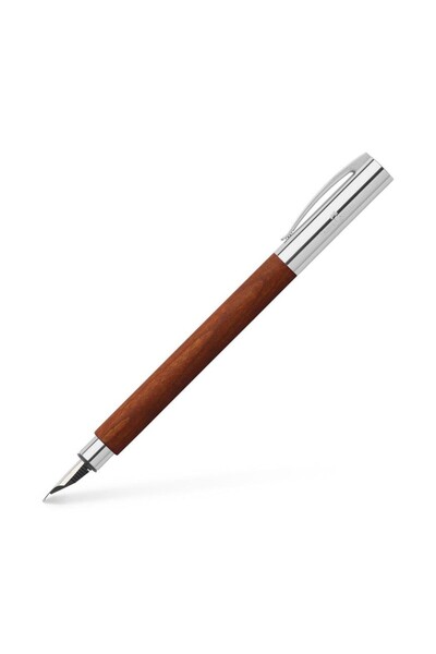 Faber Castell Fountain Pen Ambition Pearwood Brown F Faber-Castell