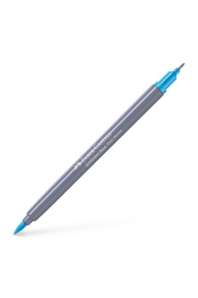 Faber Castell Marker solubil cu 2 vârfuri Goldfaber Albastru Mangan 245 FABER...