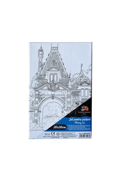 PIGNA Pânză preimprimată pe ramă 20x30cm Castle SF Art