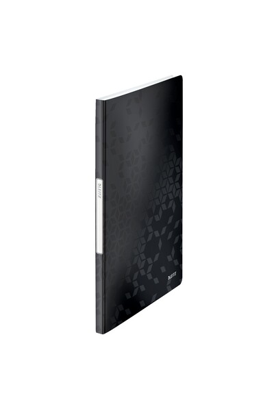Leitz Presentation Map 20 Sheets Black WOW