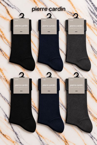 Pierre Cardin Bambu Erkek Soket Çorap 6'lı