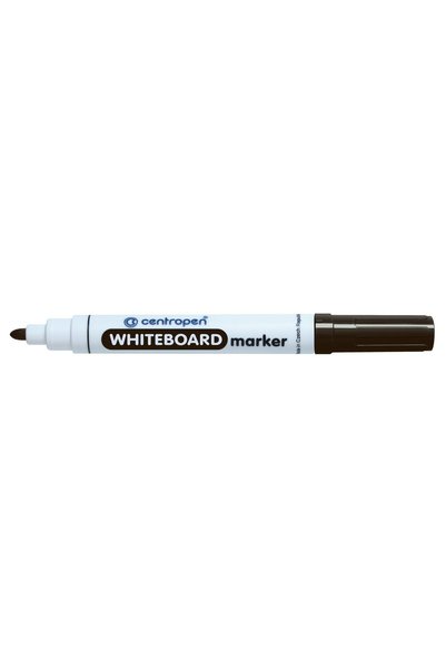 CENTROPEN Marker alb negru pentru tablă 2.5MM 8559