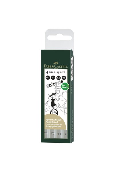 Faber Castell ΣΕΤ ΧΡΩΜΑΤΩΝ LINER 4 ΤΕΜΑΧΙΑ ΝΕΟ FABER-CASTELL
