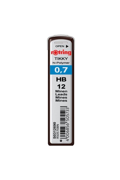 Rotring Mină de creion 0.7mm HB