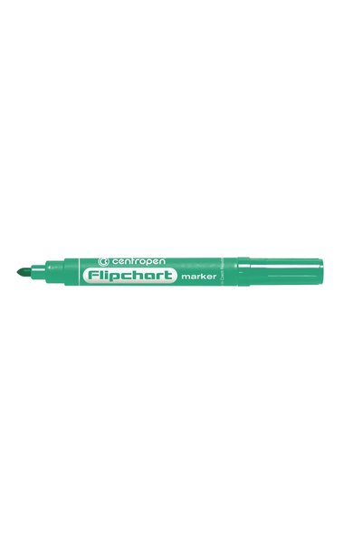 CENTROPEN Marker verde pentru flipchart 2.5mm 8550