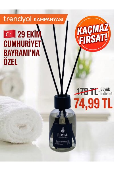ROYAL MUM Baby Powder Çubuklu Oda Kokusu
