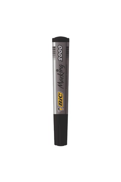 Bic Black Permanent Marker Round Tip 2000