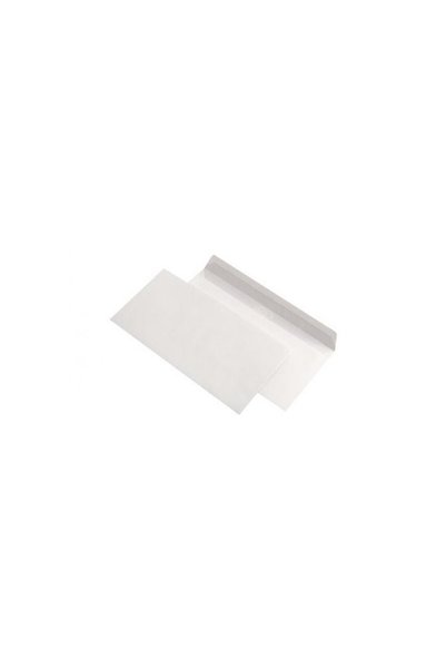 GPV Plic gumat DL 80g 110x220mm alb 25 buc.