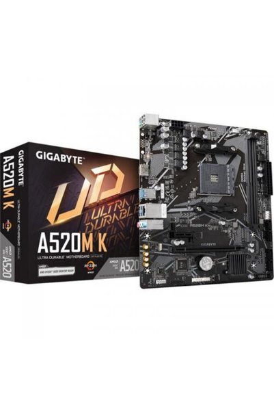 Gigabyte A520m K V2 Ddr4 5100mhz(OC) HDMI M.2 Matx Am4