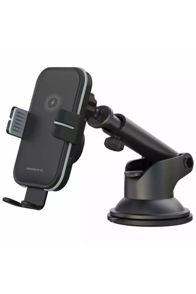 XO Design Incarcator Auto Wireless WX027, 15W, 1.67A, Negru