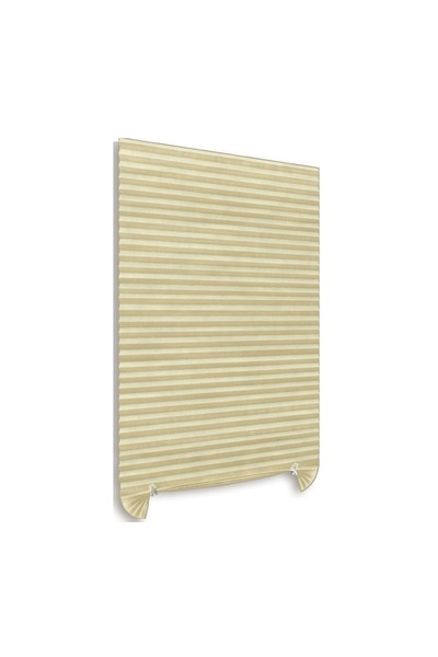 LUXER Jaluzea Plisata 60x150 cm, Crem, Autoadeziva, Fara Gaurire, Se Taie La ...