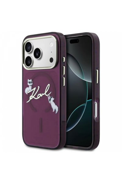 Karl Lagerfeld Husa MagSafe pentru Apple iPhone 18 Pro / 17 Pro, Karl Lagerfe...