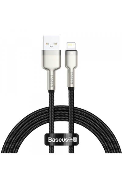 Baseus Cablu Date si Incarcare USB-A - Lightning Baseus Cafule Metal Series, ...