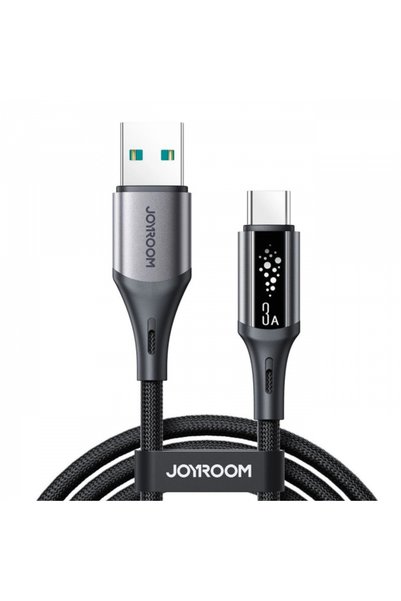 Joyroom Cablu Date si Incarcare USB-A - USB-C S-A60 StarTalk, 18W, 1.2m, Negru