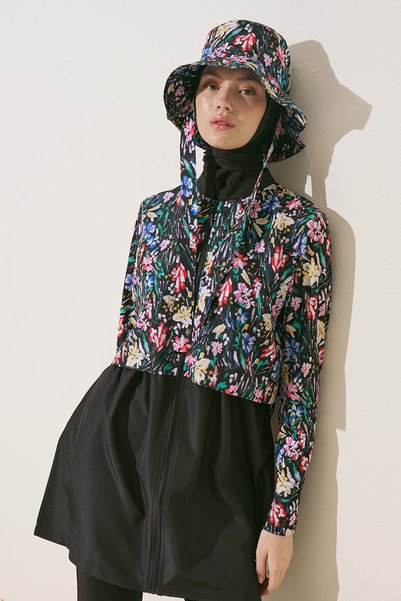 Manuka Tie-Up Bucket Hat Garden
