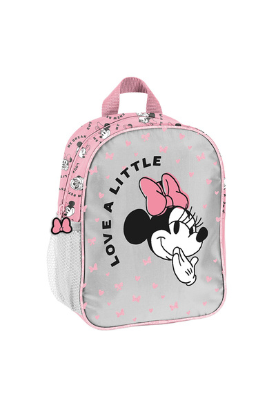 PASO Rucsac de fată, roz-argintiu Minnie Mouse