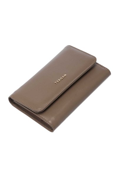 Tergan Bej Hakiki Deri Kadın Cüzdan - S1CB00005730-V62