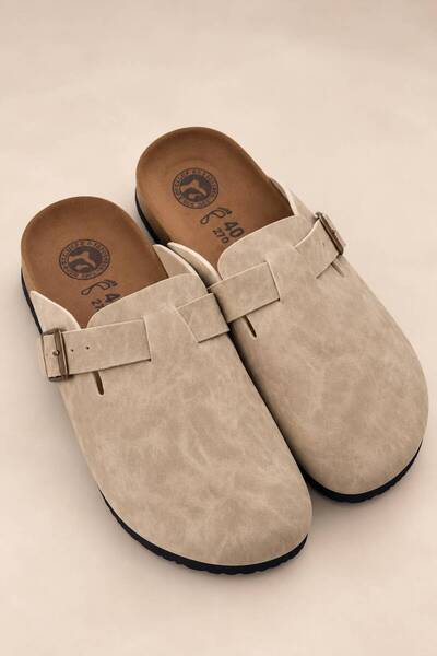 LUCEVERA Unisex Buckled Everyday Slippers with Anatomical Soles