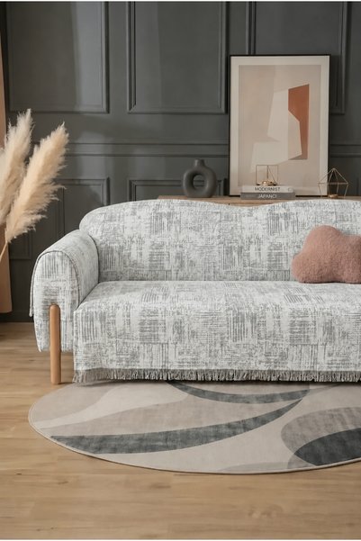 Bellevia Modern Patterned Sofa Cover 180X220 cm Sofa Bed Cover Full Coverage ...